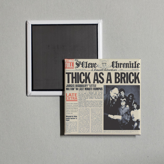 Jethro Tull - Thick as a Brick Album Cover Fridge Magnet