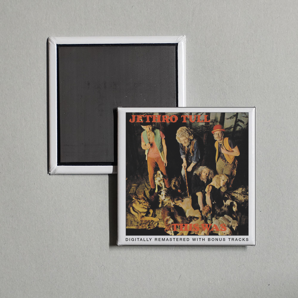 Jethro Tull - This Was (2001 Remaster) Album Cover Fridge Magnet