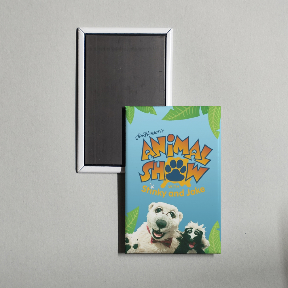 Jim Henson's Animal Show with Stinky and Jake TV Show Fridge Magnet