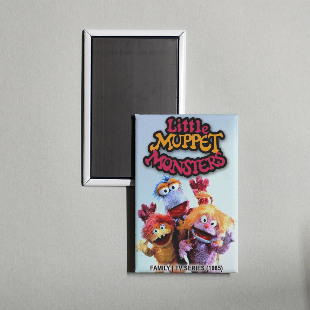 Jim Henson's Little Muppet Monsters TV Show Fridge Magnet