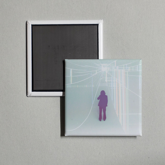 Jim James - Regions of Light and Sound of God Album Cover Fridge Magnet