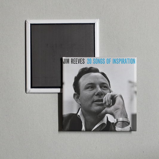 Jim Reeves - 20 Songs of Inspiration Album Cover Fridge Magnet