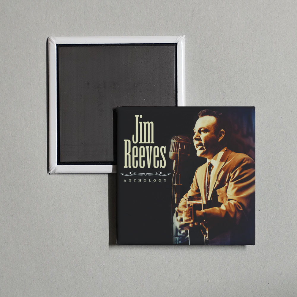 Jim Reeves - Anthology Album Cover Fridge Magnet