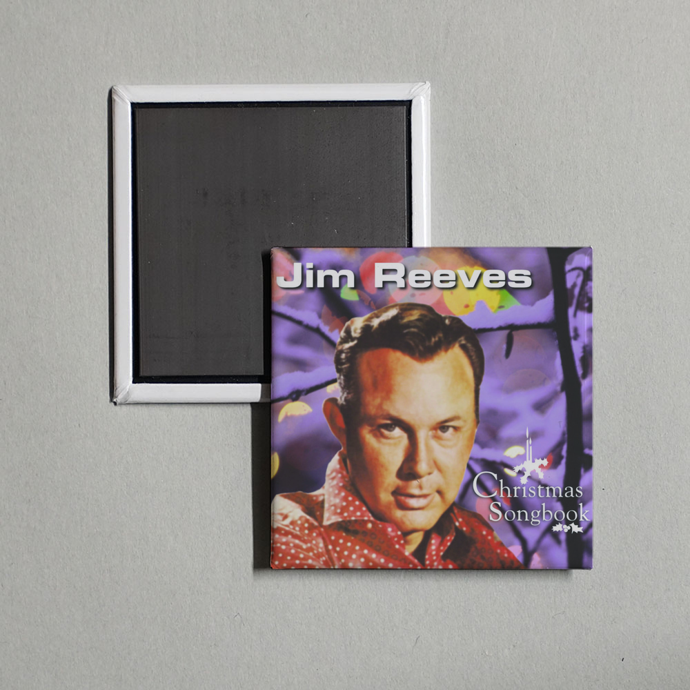 Jim Reeves - Christmas Songbook Album Cover Fridge Magnet