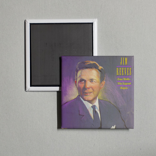 Jim Reeves - Four Walls--The Legend Begins Album Cover Fridge Magnet