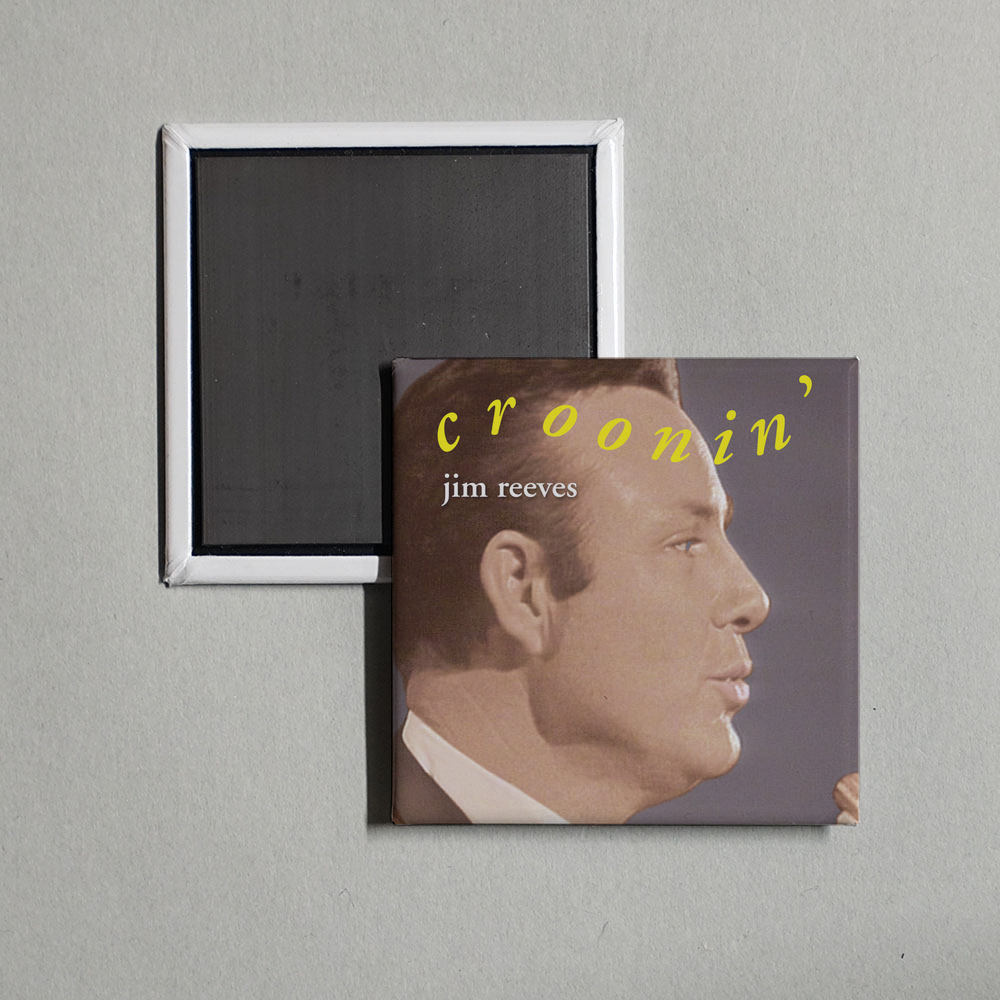 Jim Reeves - Jim Reeves Croonin' Album Cover Fridge Magnet