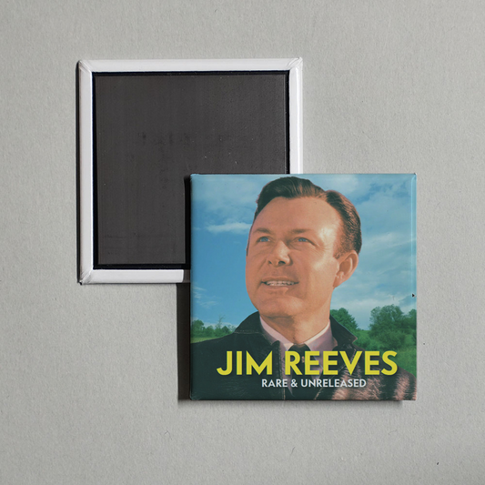 Jim Reeves - Jim Reeves Rare & Unreleased Album Cover Fridge Magnet