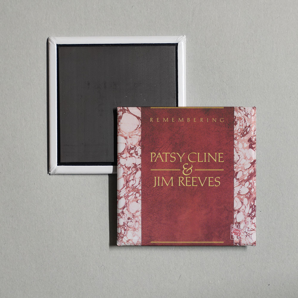 Jim Reeves - Remembering Album Cover Fridge Magnet