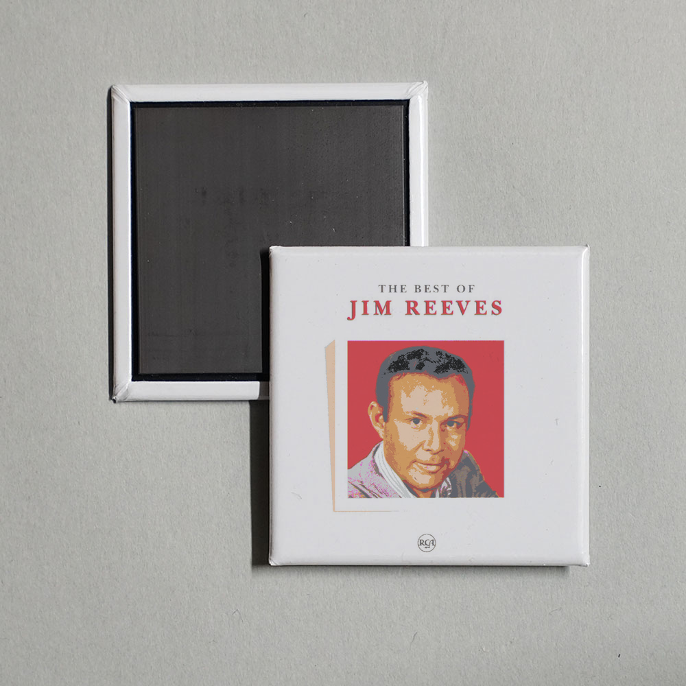 Jim Reeves - The Best Of Album Cover Fridge Magnet