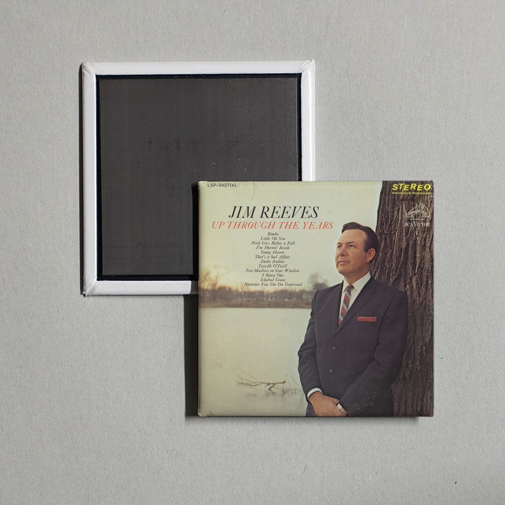 Jim Reeves - Up Through the Years Album Cover Fridge Magnet