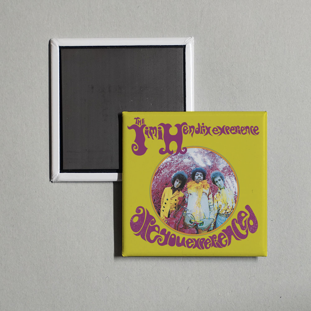 Jimi Hendrix - Are You Experienced Album Cover Fridge Magnet
