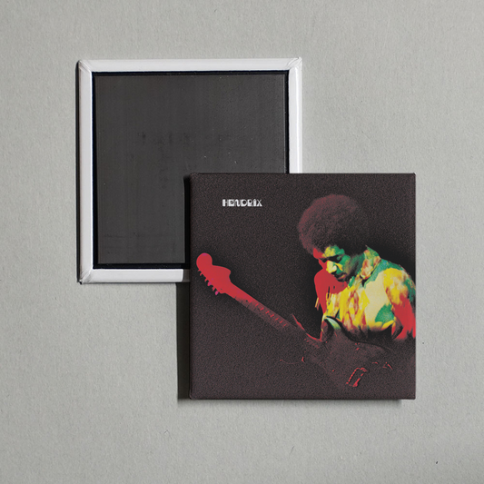 Jimi Hendrix - Band Of Gypsys (50th Anniversary  Live At Fillmore East, 1970) Album Cover Fridge Magnet