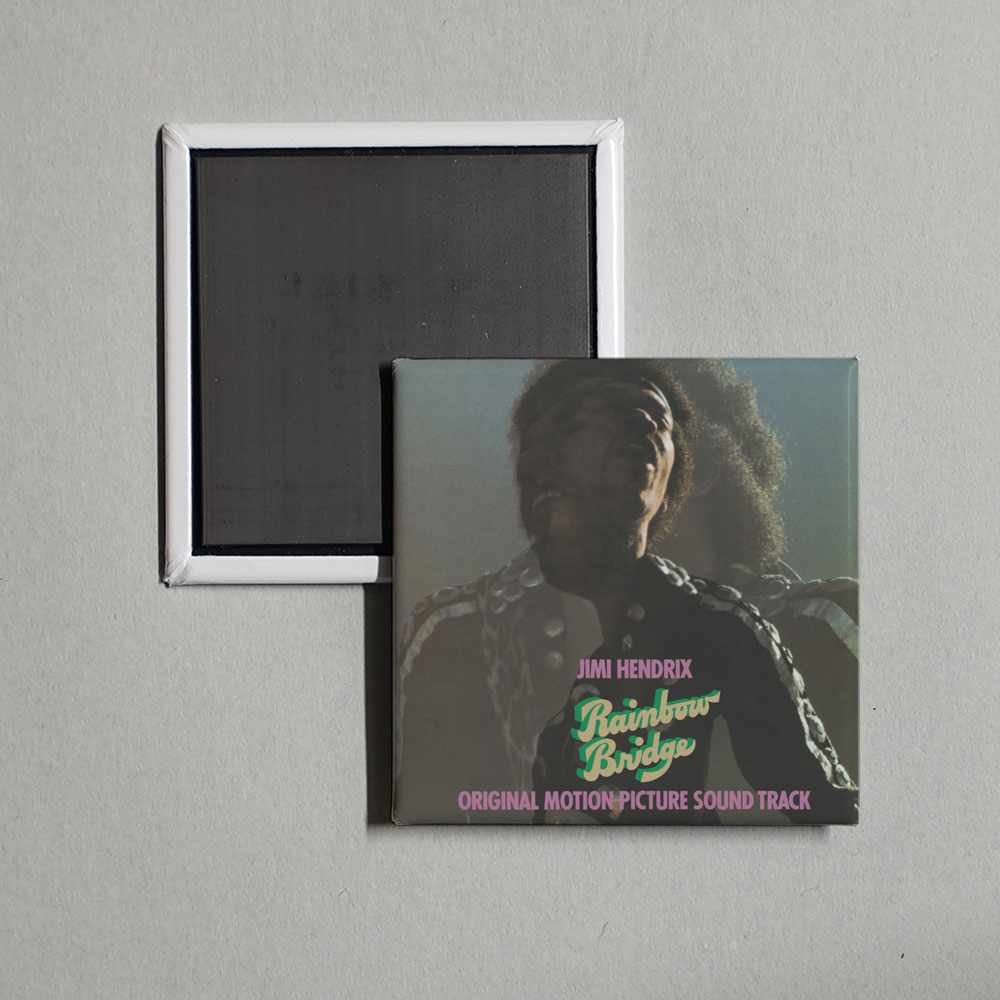 Jimi Hendrix - Rainbow Bridge Album Cover Fridge Magnet