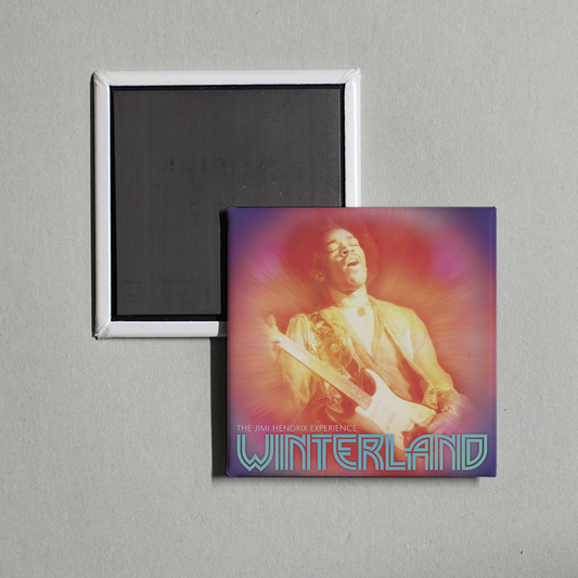 Jimi Hendrix - Winterland Album Cover Fridge Magnet