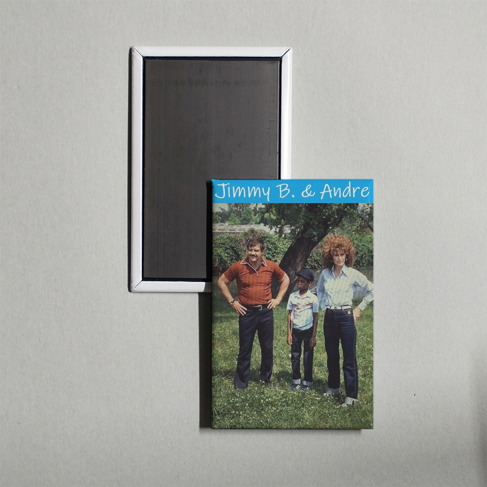 Jimmy B. & Andre Mini Movie Fridge Magnet
