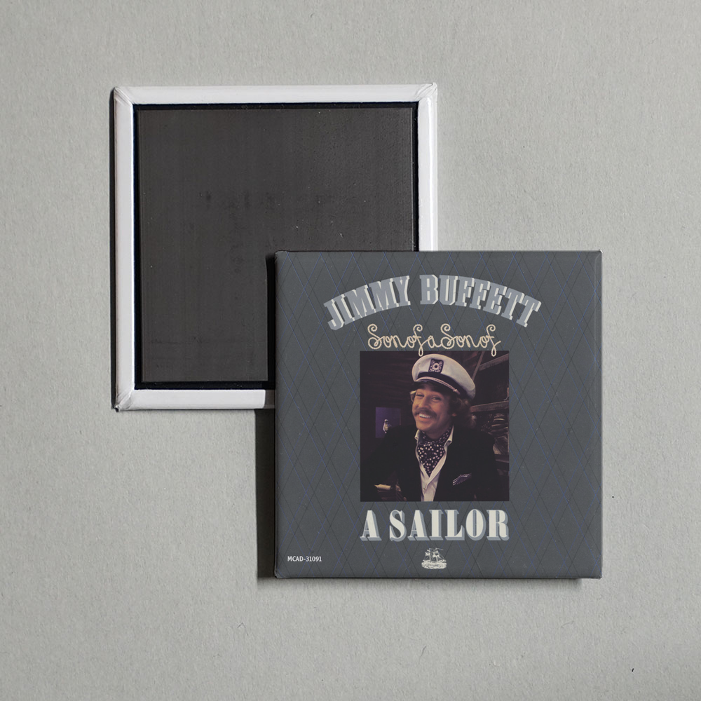 Jimmy Buffett - Son Of A Son Of A Sailor Album Cover Fridge Magnet