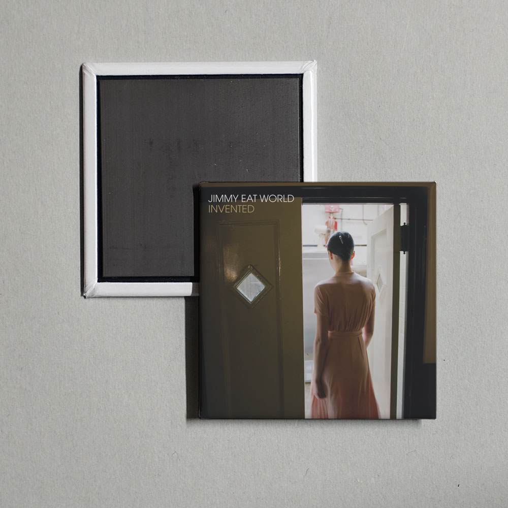 Jimmy Eat World - Invented (Deluxe Edition) Album Cover Fridge Magnet