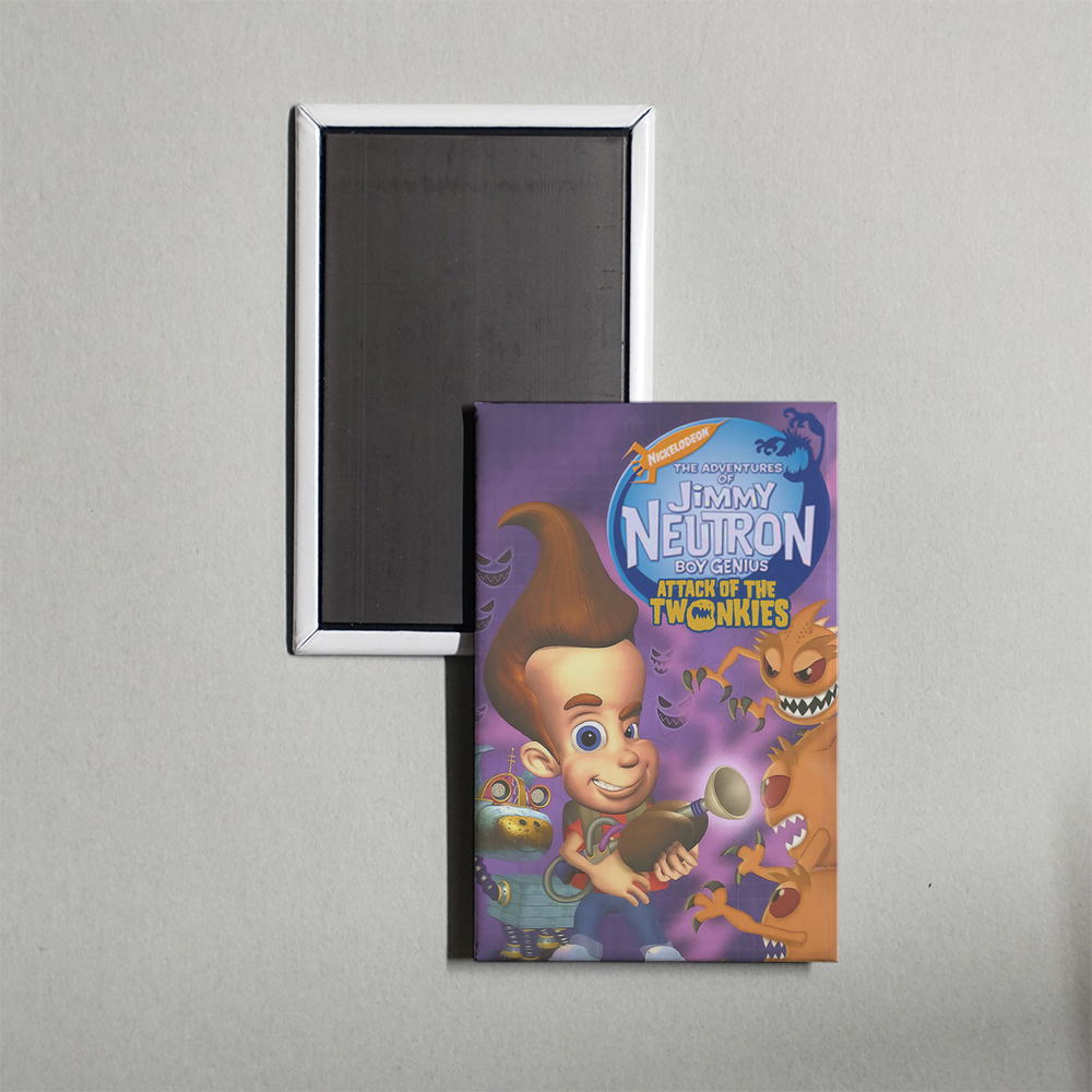 Jimmy Neutron Attack of the Twonkies Mini Movie Fridge Magnet
