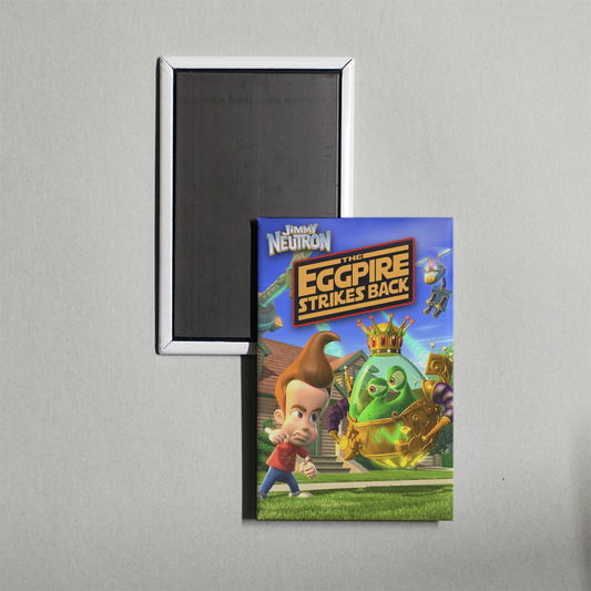 Jimmy Neutron The Eggpire Strikes Back Mini Movie Fridge Magnet