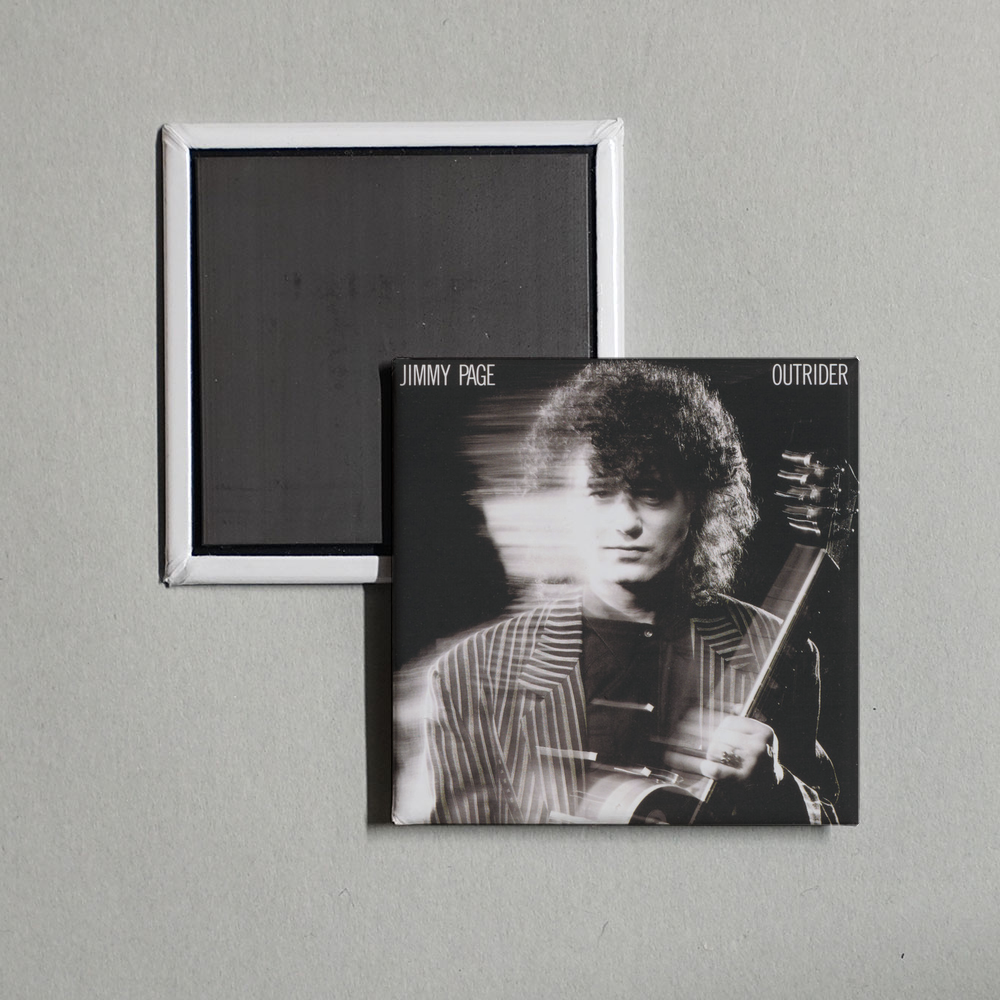 Jimmy Page - Outrider Album Cover Fridge Magnet