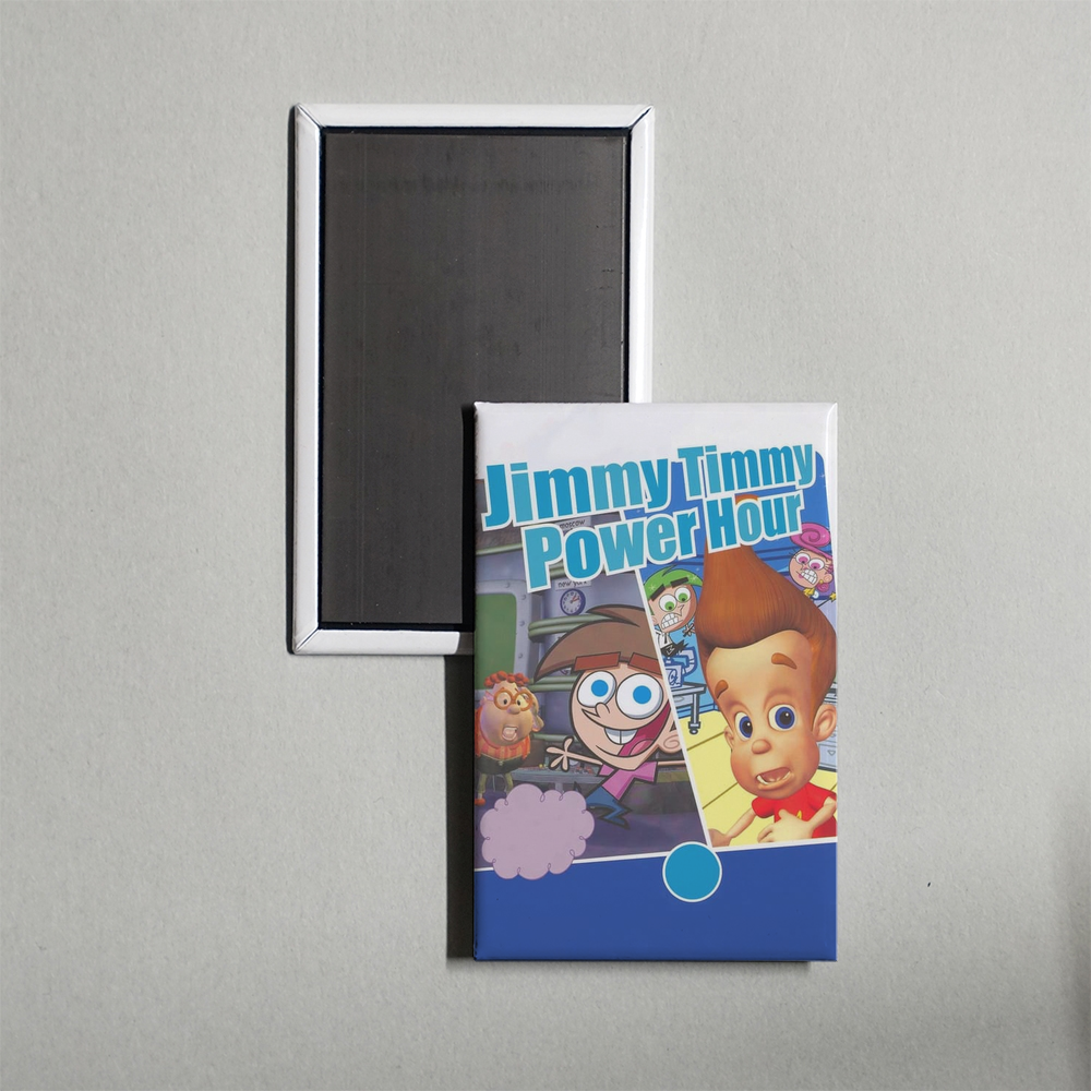 Jimmy Timmy Power Hour Mini Movie Fridge Magnet