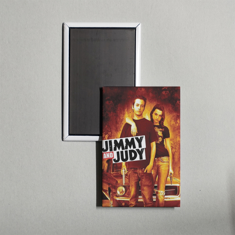 Jimmy and Judy Mini Movie Fridge Magnet