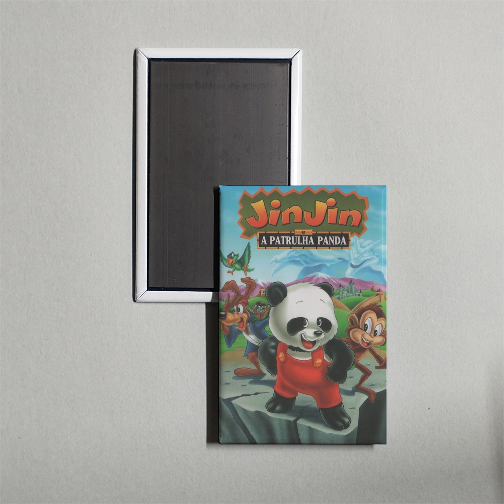 Jin Jin and the Panda Patrol TV Show Fridge Magnet