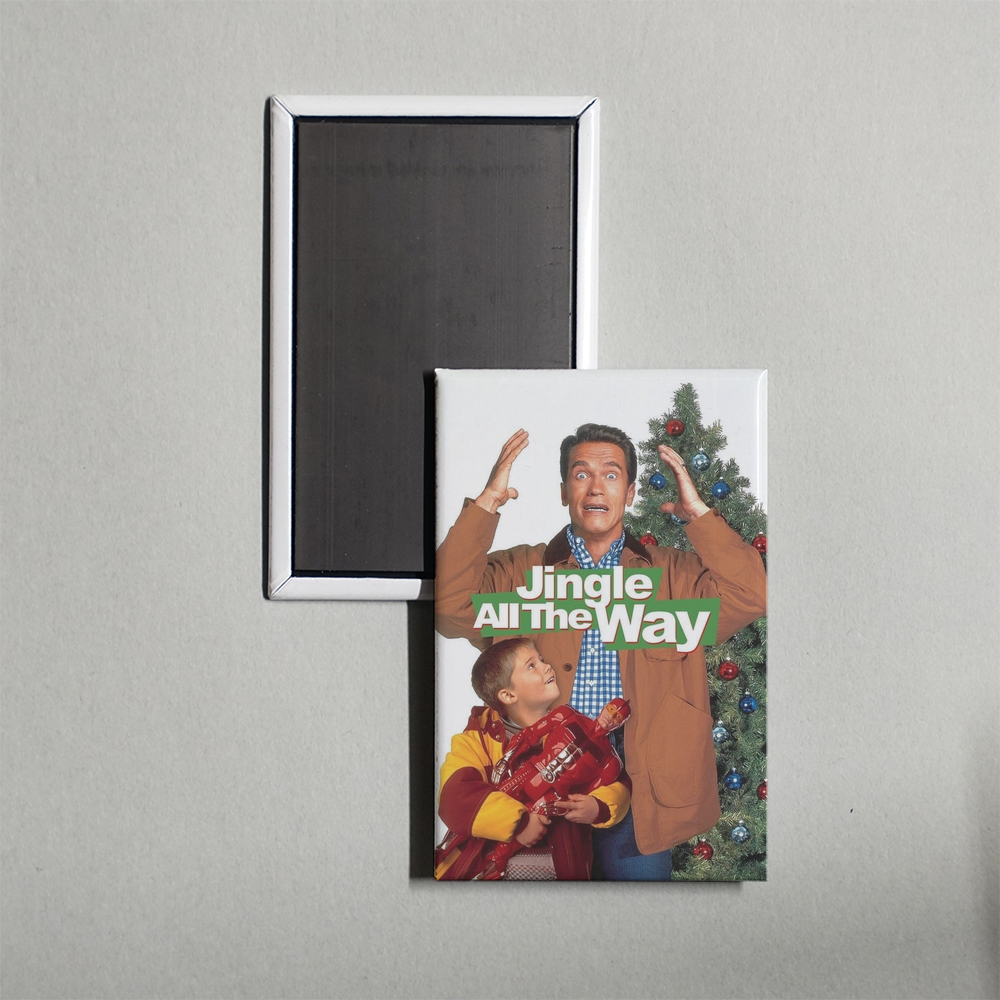 Jingle All the Way Mini Movie Fridge Magnet
