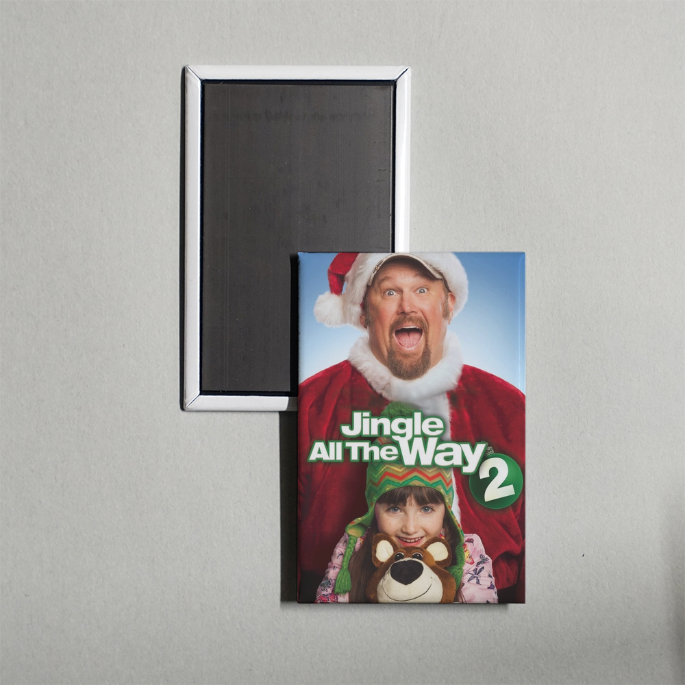 Jingle All the Way 2 Mini Movie Fridge Magnet