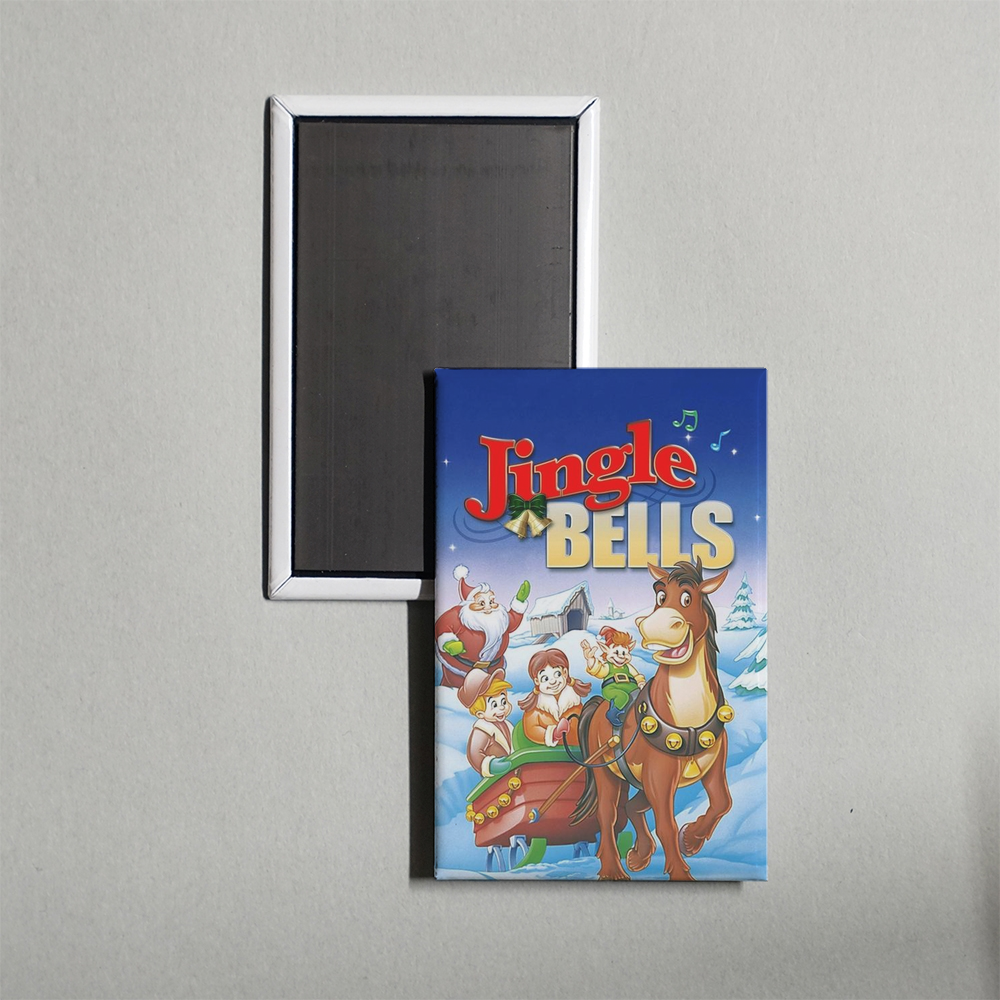 Jingle Bells Mini Movie Fridge Magnet