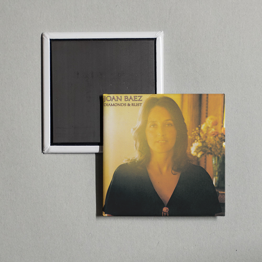 Joan Baez - Diamonds & Rust Album Cover Fridge Magnet
