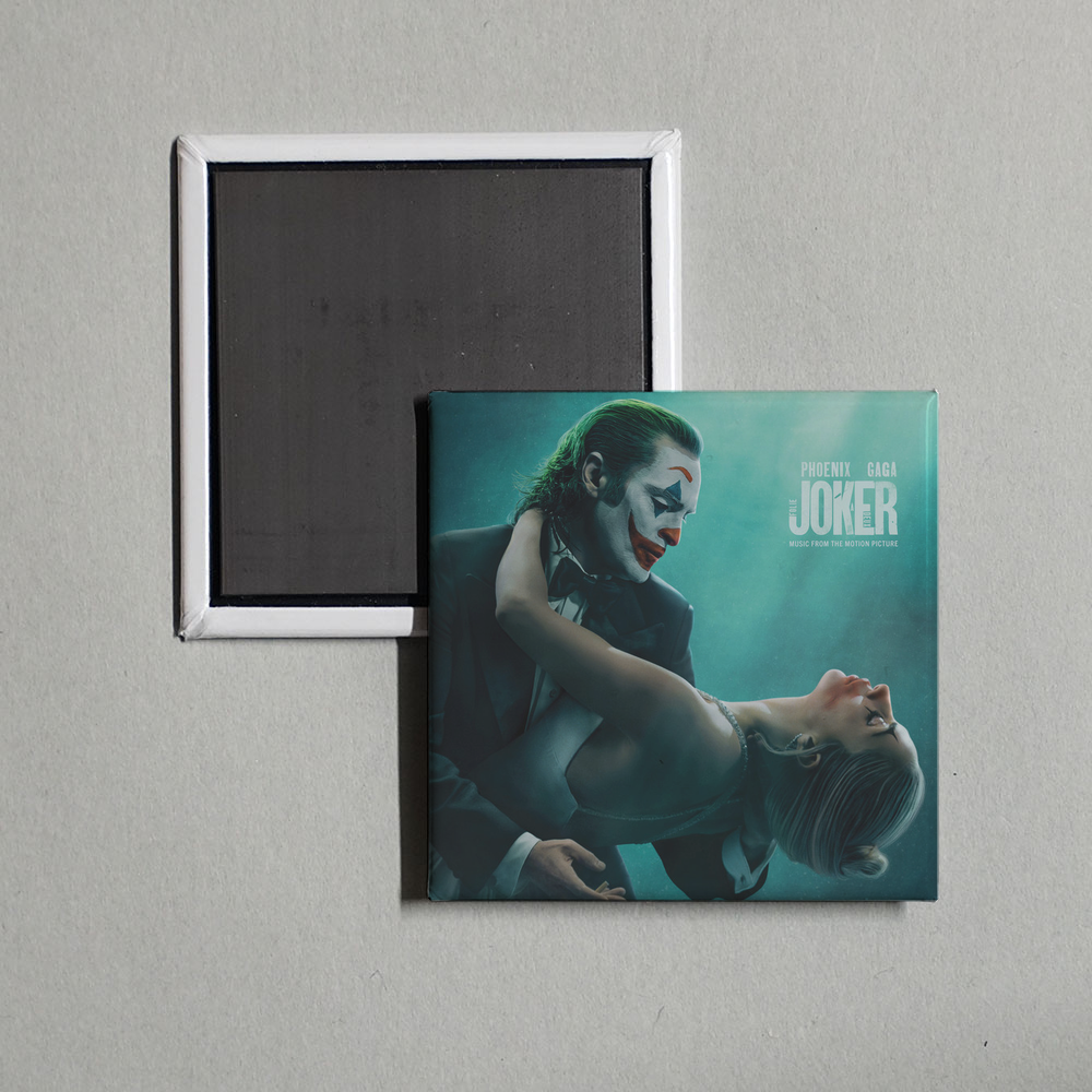 Joaquin Phoenix - Joker Folie à Deux (Music From The Motion Picture) Album Cover Fridge Magnet
