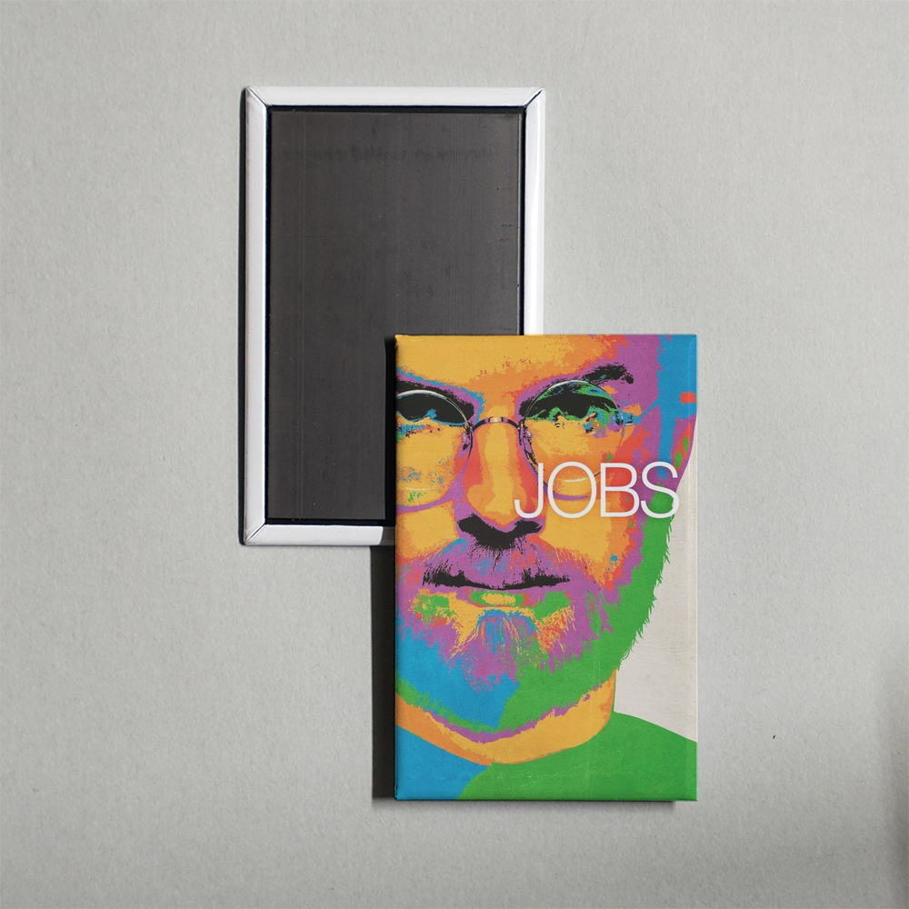 Jobs Mini Movie Fridge Magnet