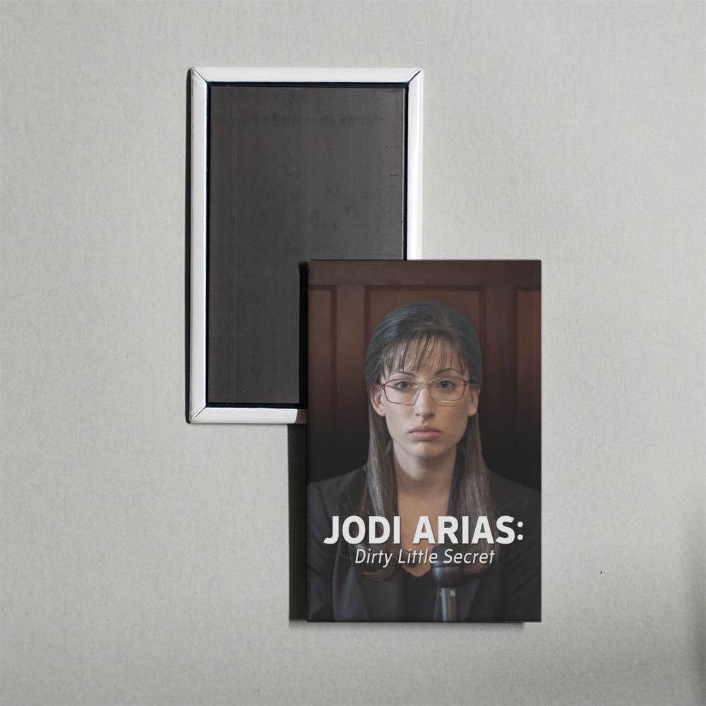 Jodi Arias Dirty Little Secret Mini Movie Fridge Magnet