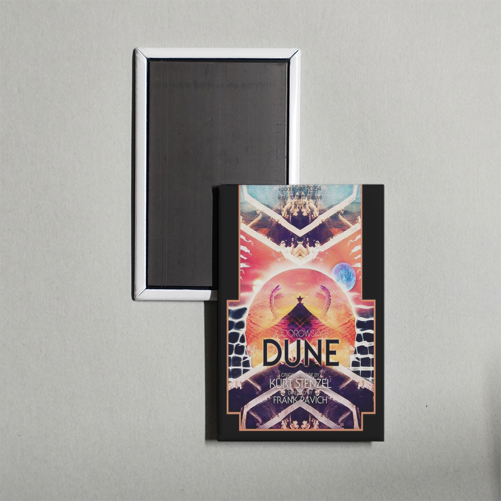 Jodorowsky's Dune Mini Movie Fridge Magnet
