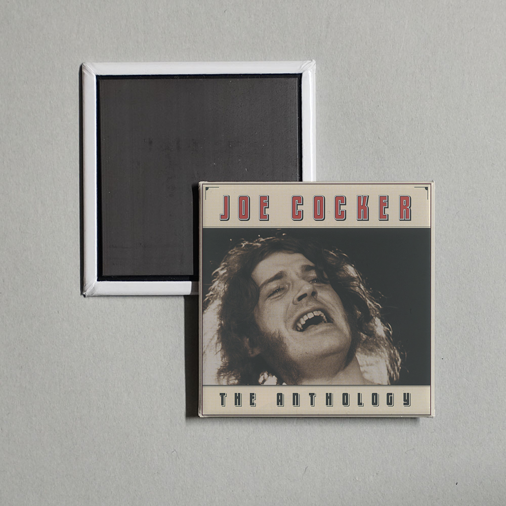 Joe Cocker - The Anthology Album Cover Fridge Magnet