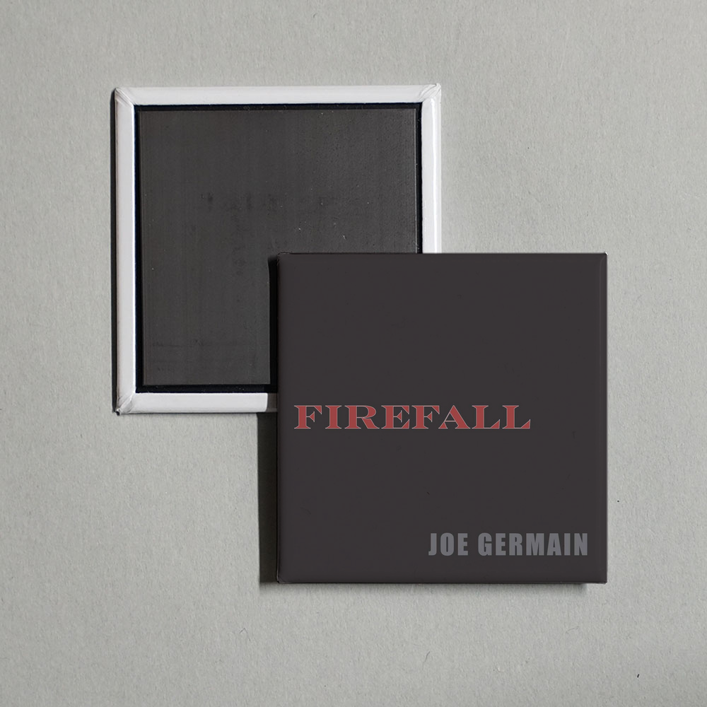 Joe Germain - Firefall - Single Album Cover Fridge Magnet