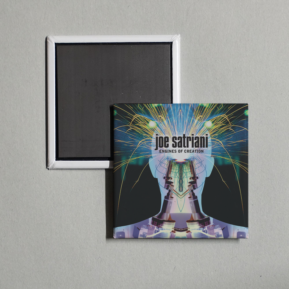 Joe Satriani - Engines of Creation Album Cover Fridge Magnet