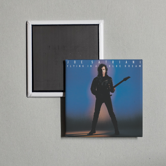 Joe Satriani - Flying In A Blue Dream Album Cover Fridge Magnet