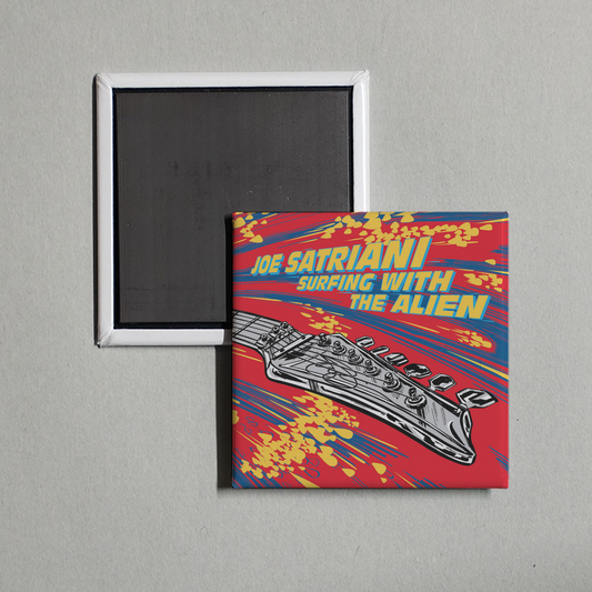 Joe Satriani - Surfing With The Alien Album Cover Fridge Magnet