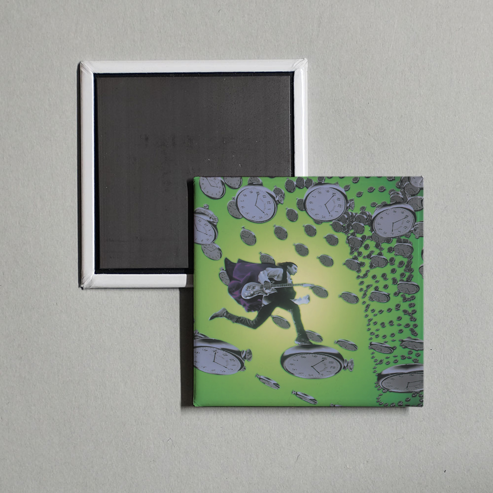 Joe Satriani - Time Machine Album Cover Fridge Magnet