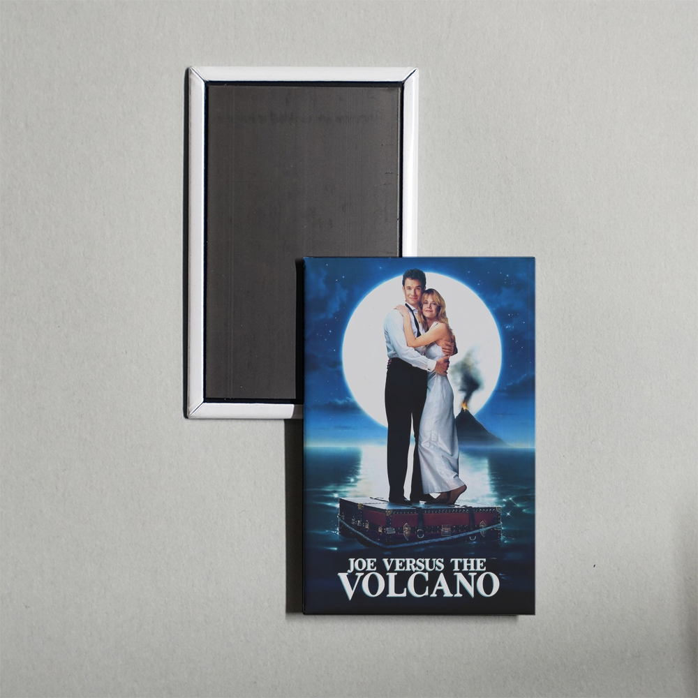 Joe Versus the Volcano Mini Movie Fridge Magnet