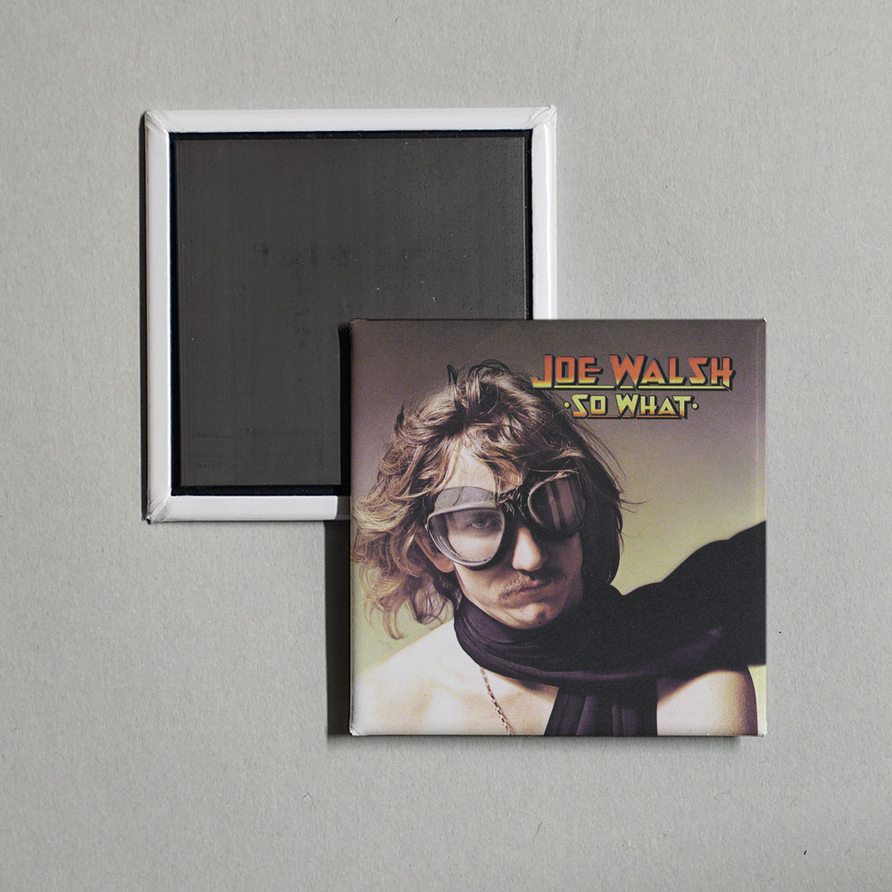 Joe Walsh - So What (Reissue) Album Cover Fridge Magnet