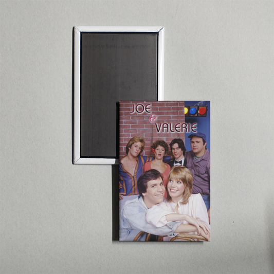 Joe and Valerie TV Show Fridge Magnet
