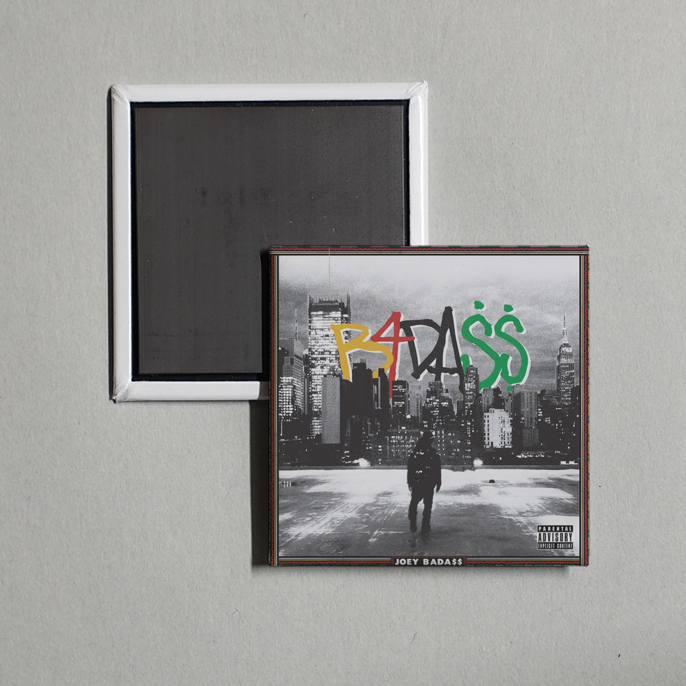 Joey Bada$$ - B4.DA.$$ Album Cover Fridge Magnet