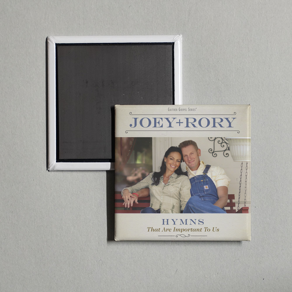 Joey + Rory - Hymns Album Cover Fridge Magnet