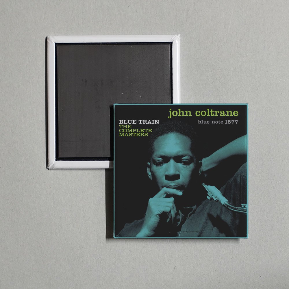 John Coltrane - Blue Train The Complete Masters Album Cover Fridge Magnet