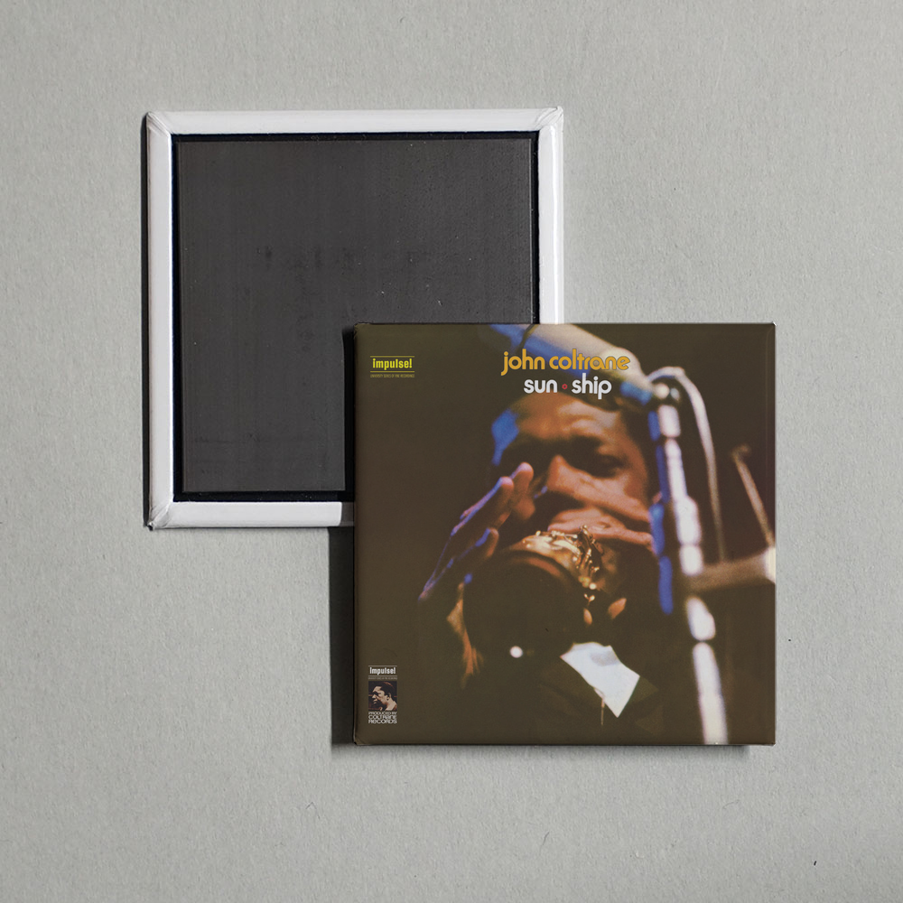 John Coltrane - Sun Ship Album Cover Fridge Magnet