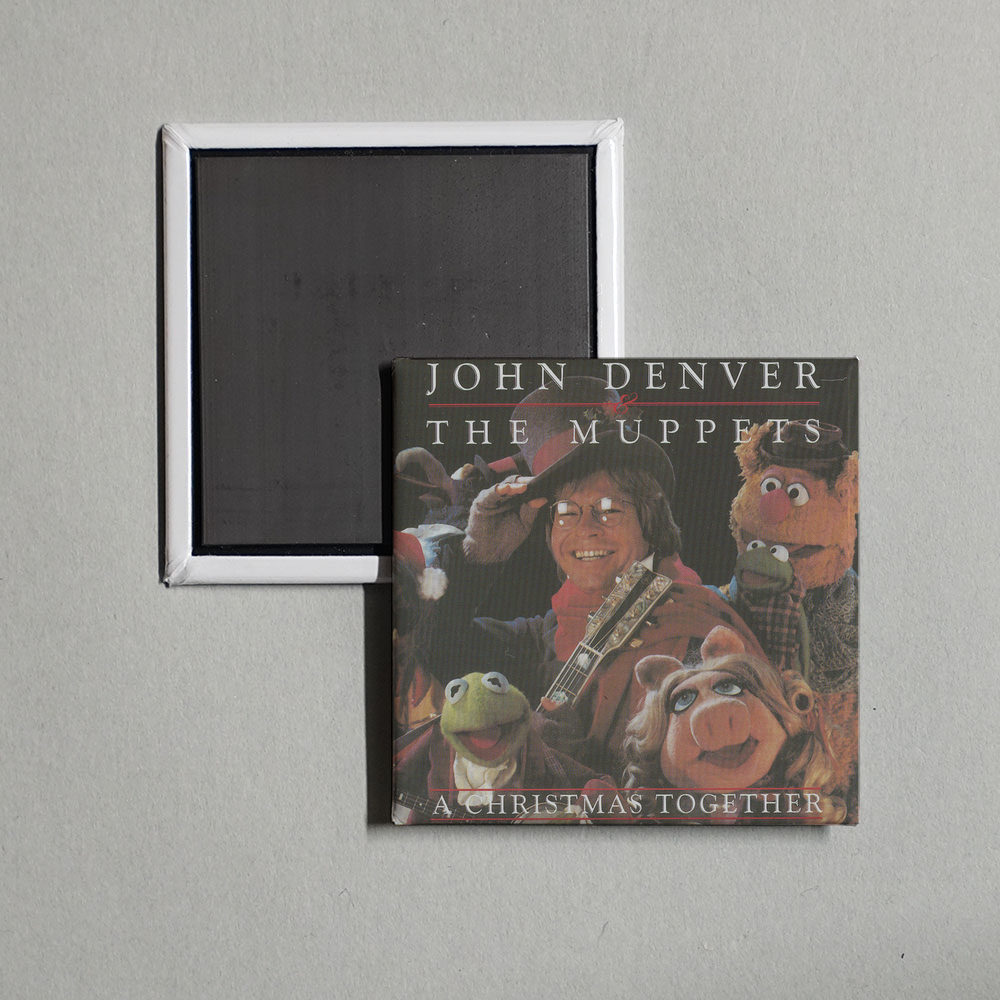 John Denver - A Christmas Together Album Cover Fridge Magnet