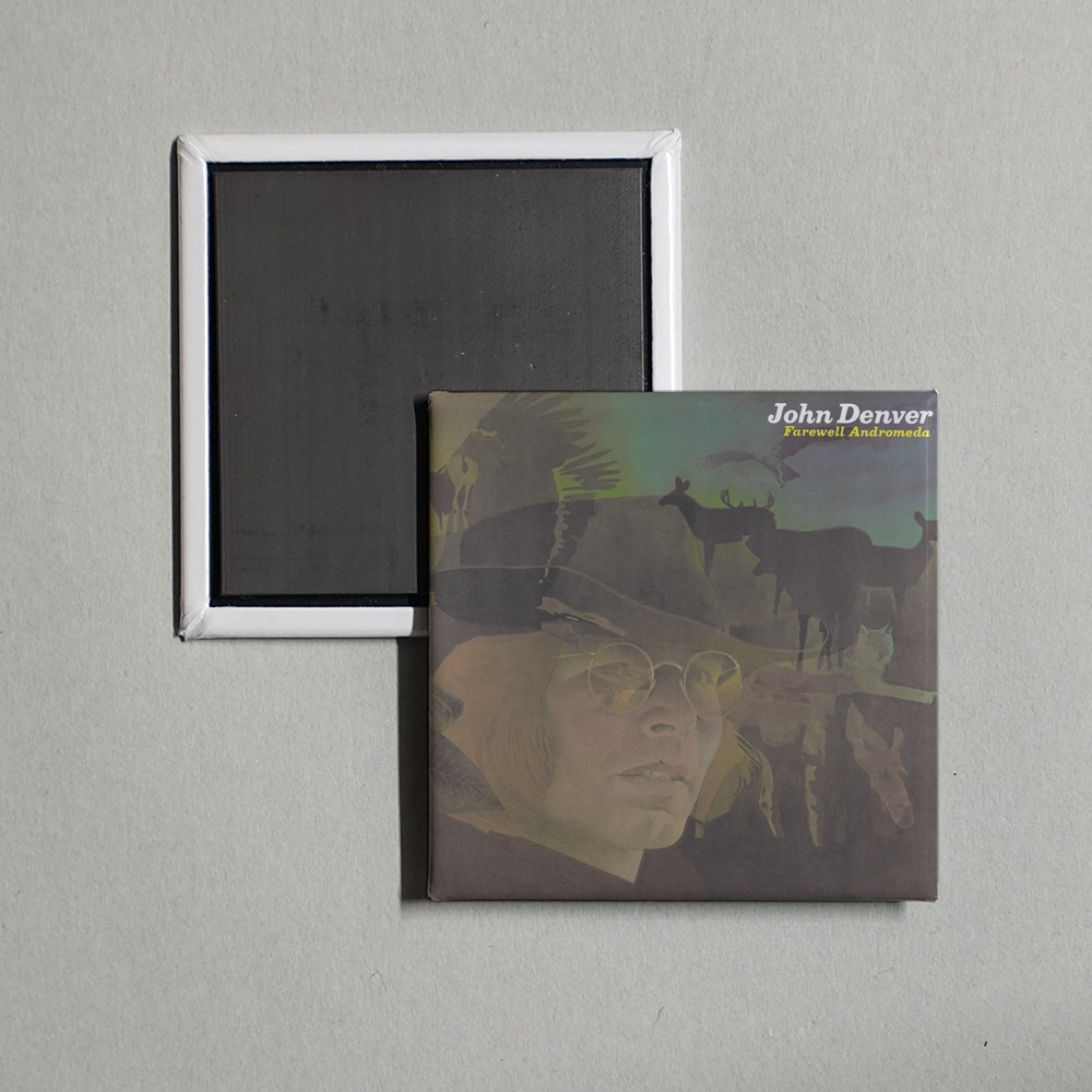 John Denver - Farewell Andromeda Album Cover Fridge Magnet